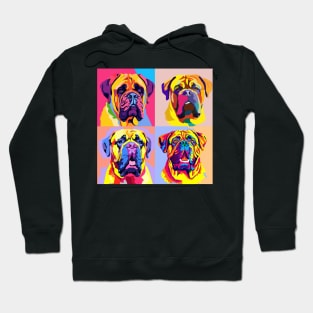 Bullmastiff Pop Art - Dog Lover Gifts Hoodie